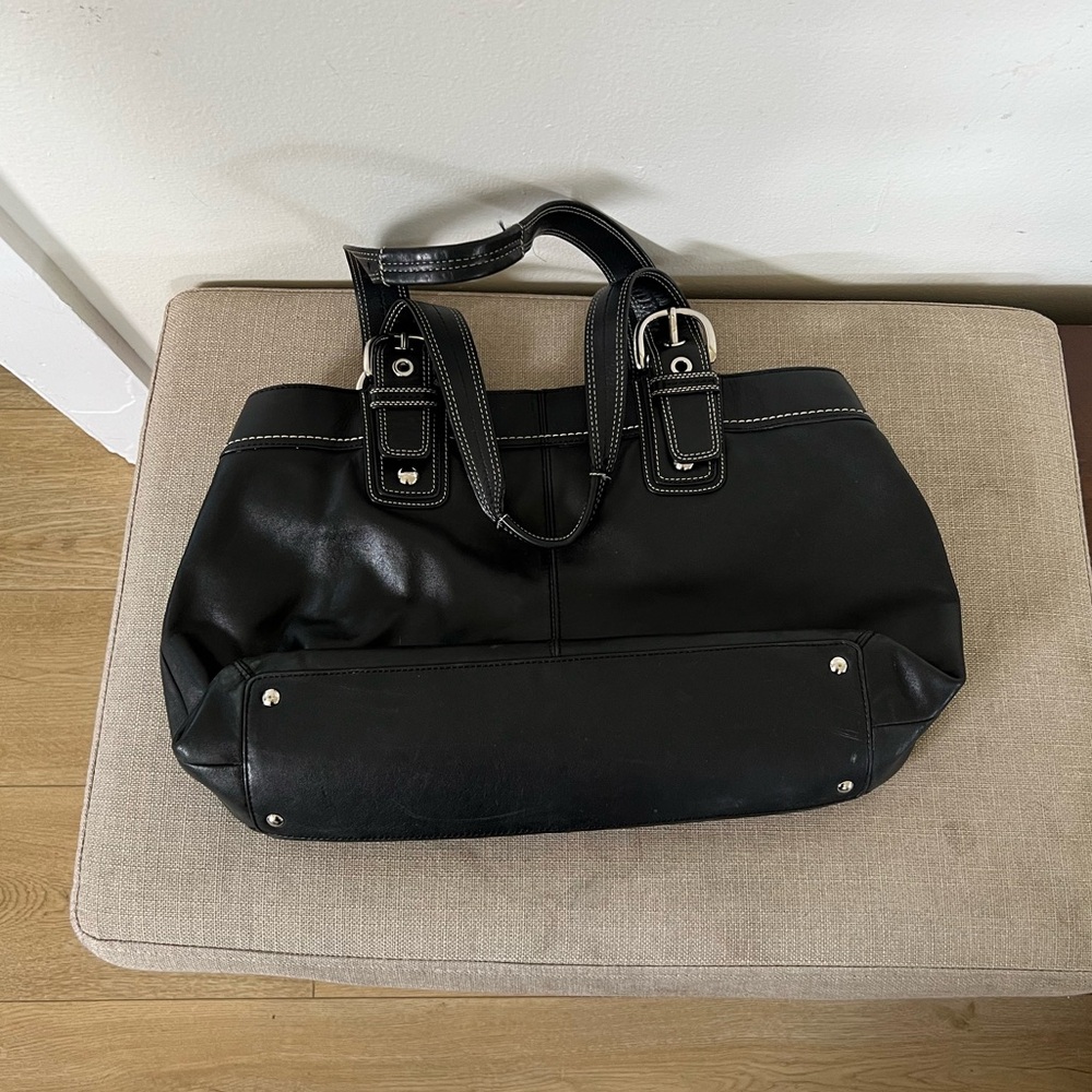 Coach Soho pleated leather purse - Picture 2 of 11